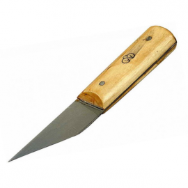 Нож сапожный с дерев ручкой, 29*75/175мм